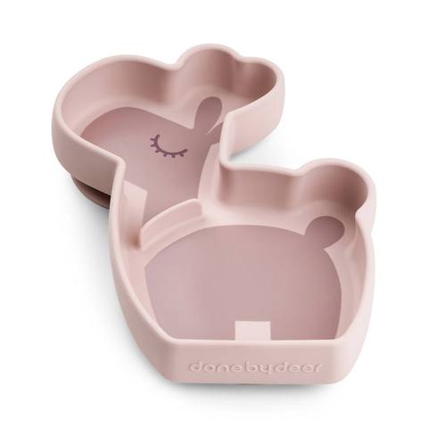Силиконова чиния със засмукваща основа stick&stay lalee powder