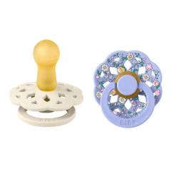 Залъгалка BIBS Boheme Liberty, Chloe Meadow - Ivory Mix, 6-18 месеца, 2 броя
