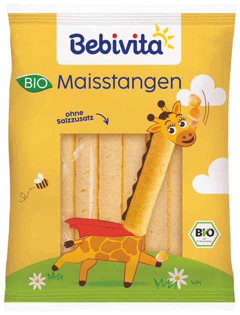 Царевични пръчици Bebivita Bio Maisstangen 40 г