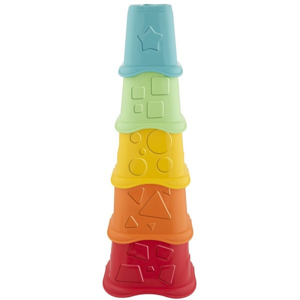 Бебешки занимателни чашки 2in1 Stacking Cups 10 части