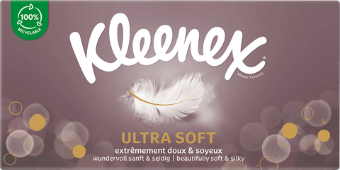 Хартиени носни кърпички kleenex ultra soft 64 бр