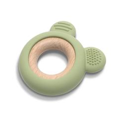 Бебешка гризалка lorelli silicone and beech teether bear