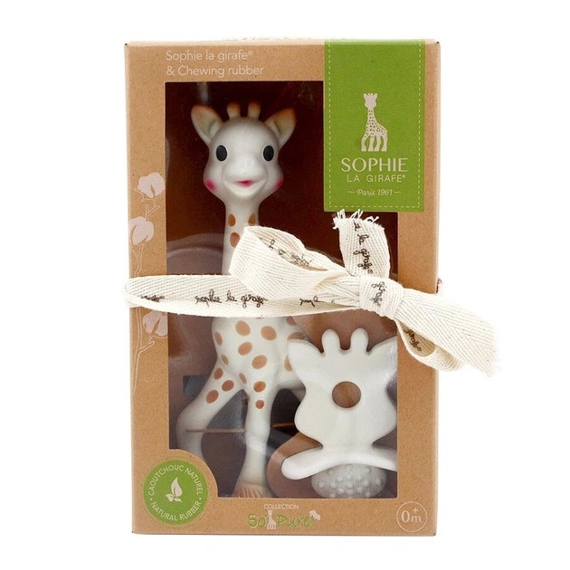 Комплект гризалки Sophie la girafe & Chewing rubber So Pure