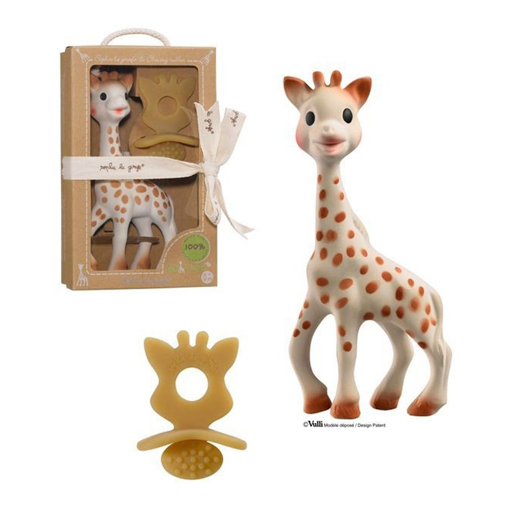 Комплект гризалки Sophie la girafe & Chewing rubber So Pure