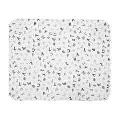 Бебешко одеяло Nappy Blanket With Toy бяло със сиво слонче 90x75 см