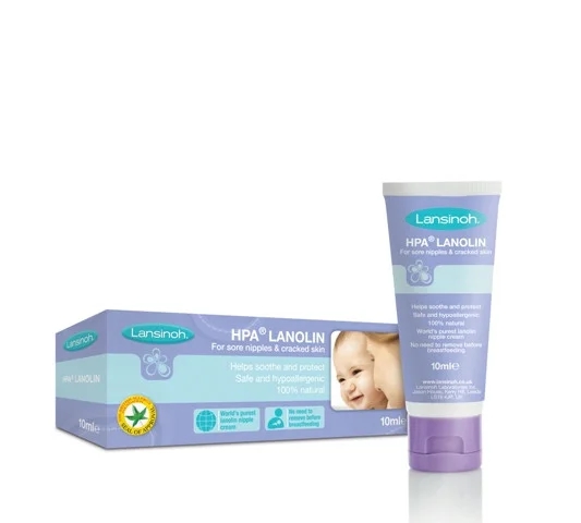 Крем за зърна Lansinoh HPA Lanolin Nipple Cream 10 мл