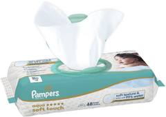 Мокри кърпички Pampers Aqua Soft Touch 48 бр