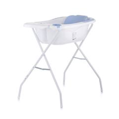 Вана с подложка и стойка Chipolino Вела, синя, 87 cm