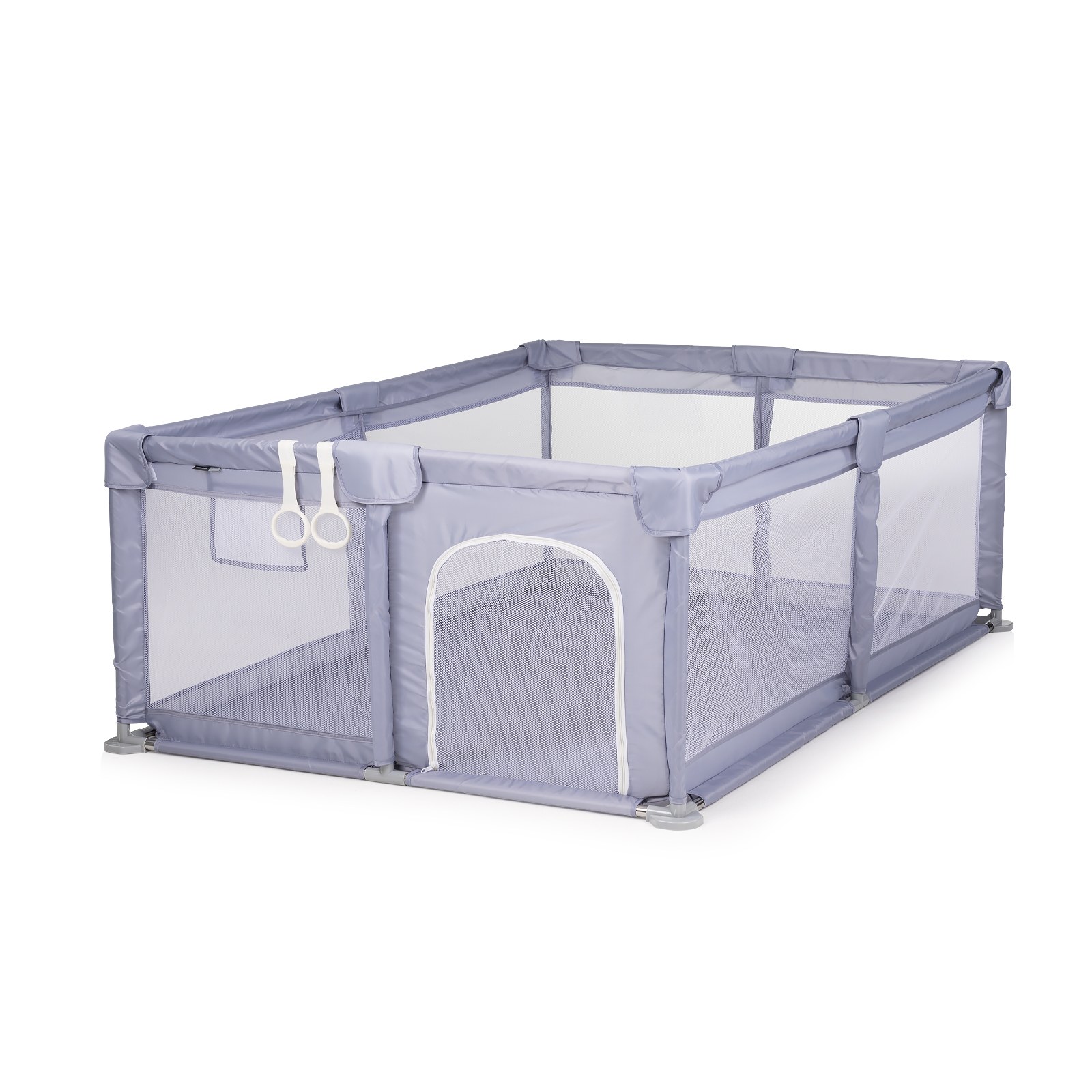 Бебешка кошара за игра lotus 120/180 cm grey/сива