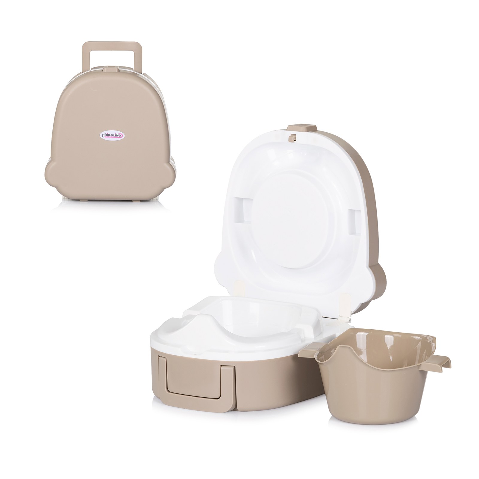Гърне за пътуване Potty to Go беж