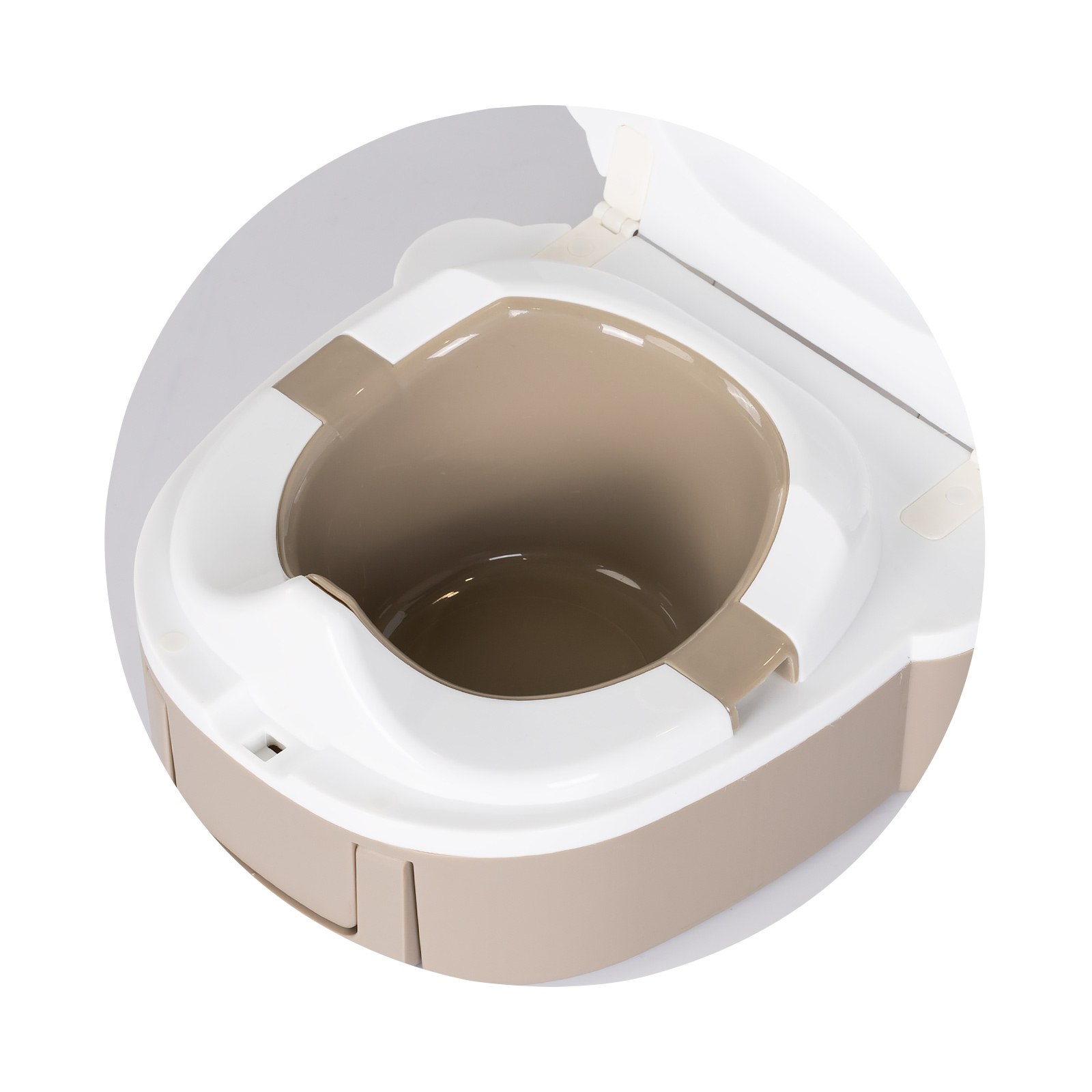Гърне за пътуване Potty to Go беж