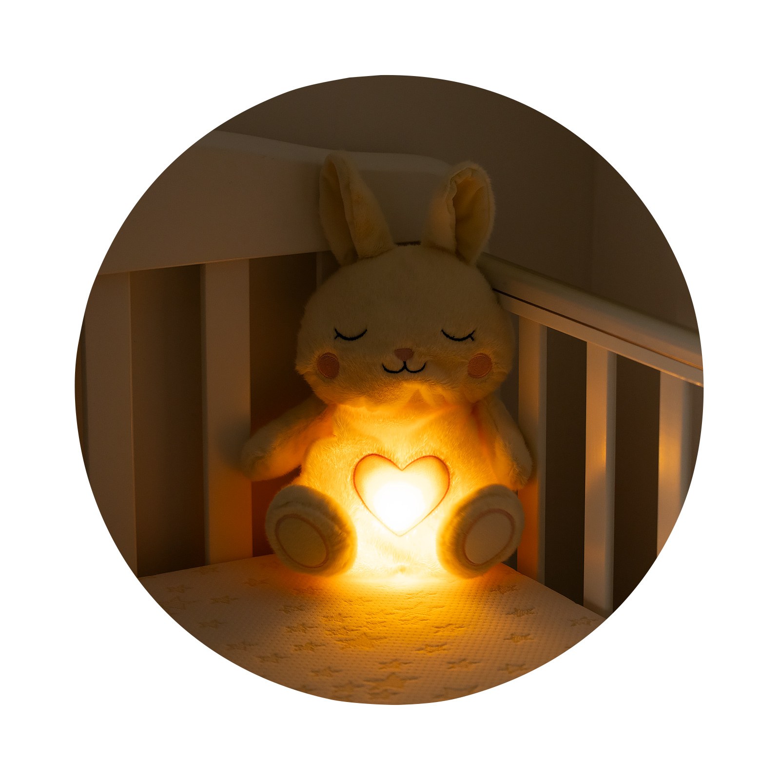 Плюшена играчка Breathable Plush Toy with music and light