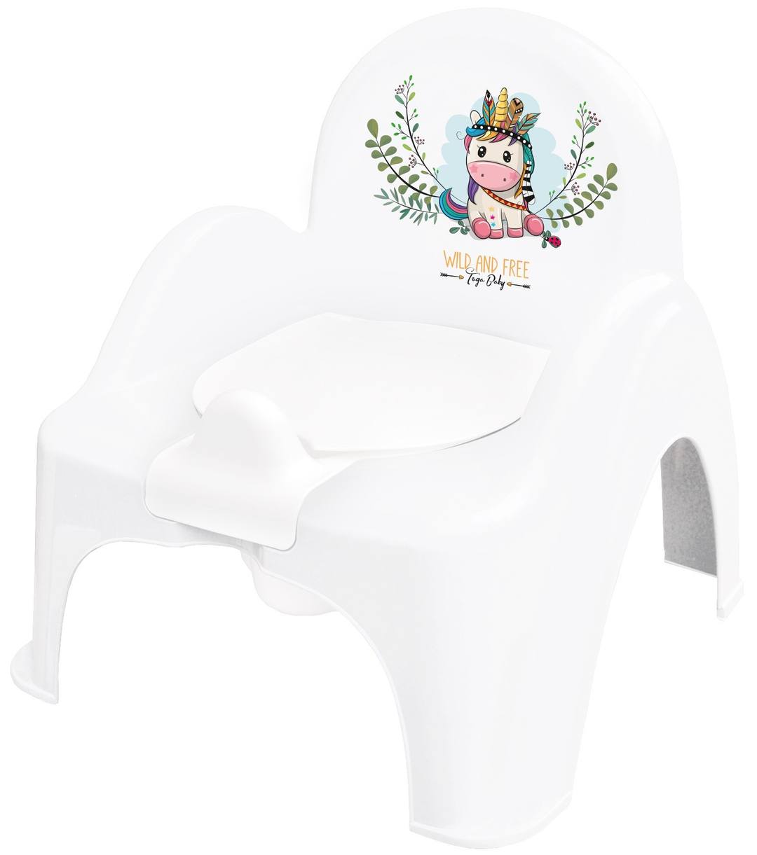 Бебешко гърне столче Tega Baby WILD & FREE еднорог
