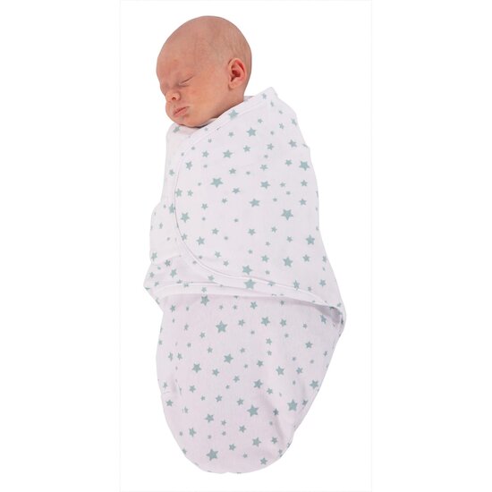 Пелена за повиване Wrap Blue Stars Small