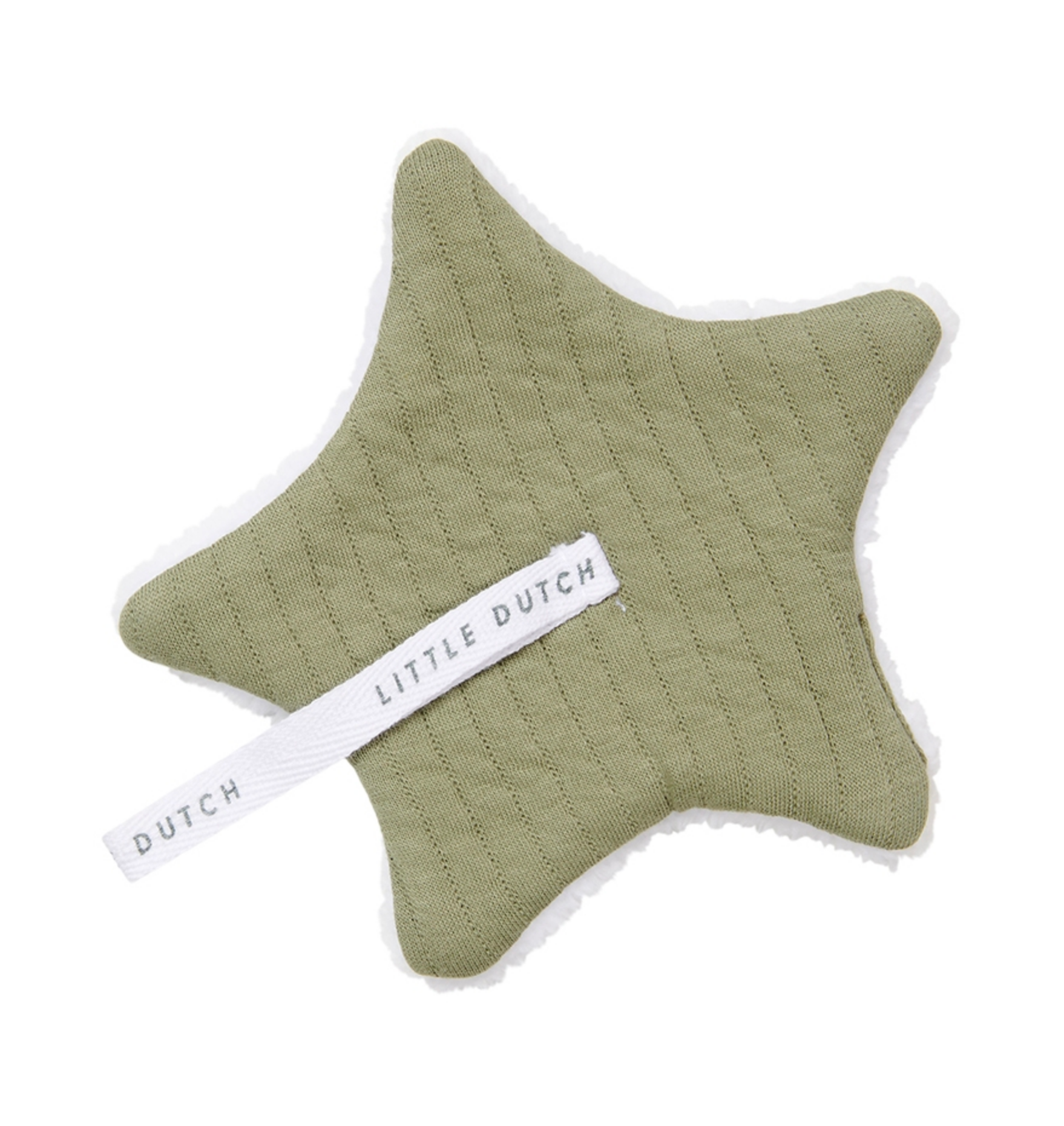 Кърпа за залъгалка Pacifier Cloth Olive / Soft White