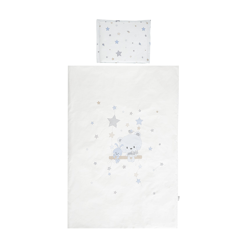 Спален комплект от 3 части Cosy Bear With Swing Blue