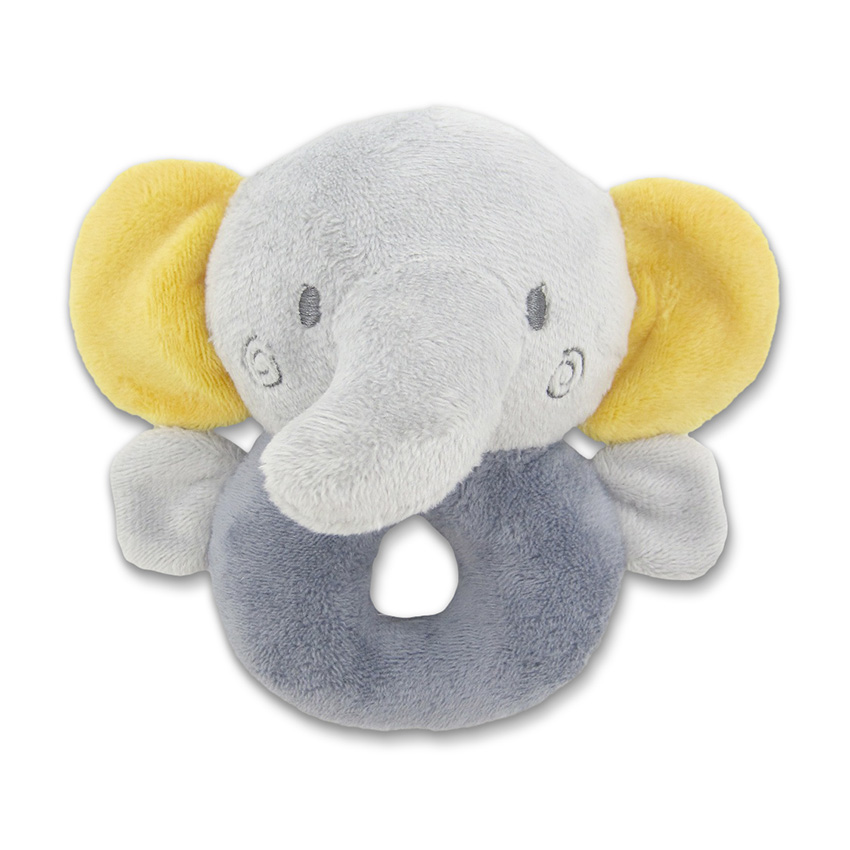 Дрънкалка слонче Rattle Elephant Grey