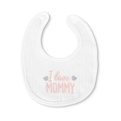 Лигавник за новородено Newborn Bib Natural 2 бр. With Velcro