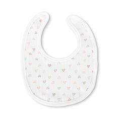 Лигавник за новородено Newborn Bib Natural 2 бр. With Velcro