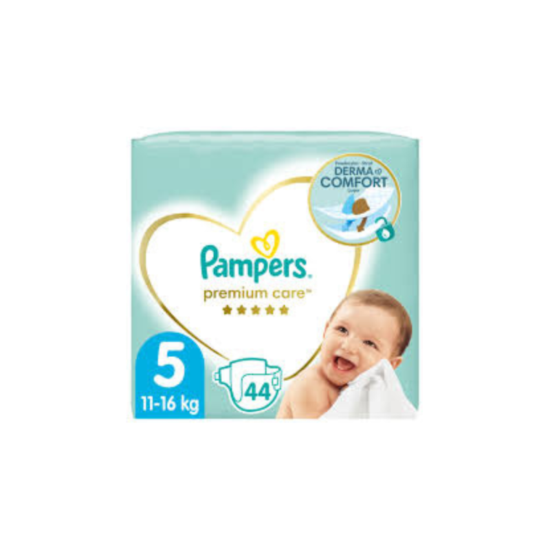 Пелени за еднократна употреба Pampers Premium Care №5 11-16 кг 44 бр