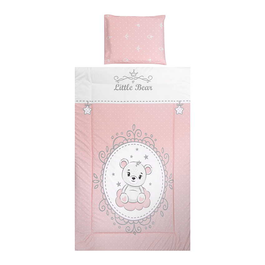 Спален комплект COSY Little Bear Pink 3 части