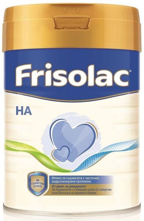 Адаптирано мляко Frisolac HA от новородено 400 гр