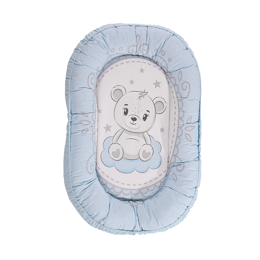 Бебешко гнездо Baby Nest 92x58 см Little Bear Blue / мечо синьо