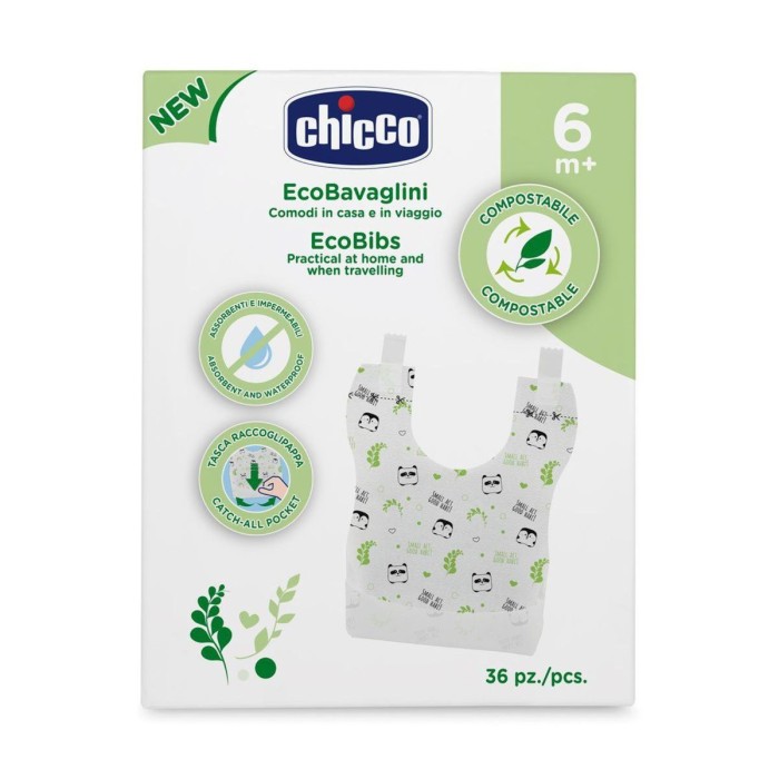 Еднократни лигавници EcoBibs 36 бр.