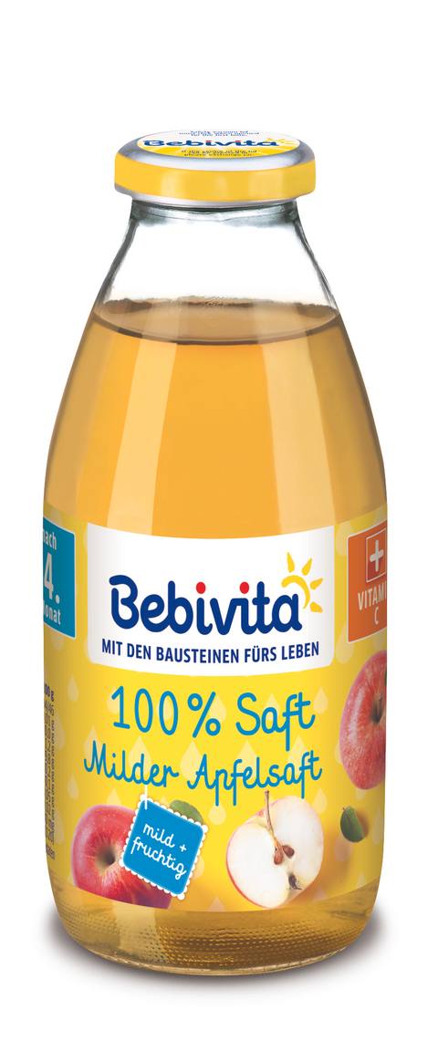 Бебешки сок Bebivita меки ябълки 200 мл.