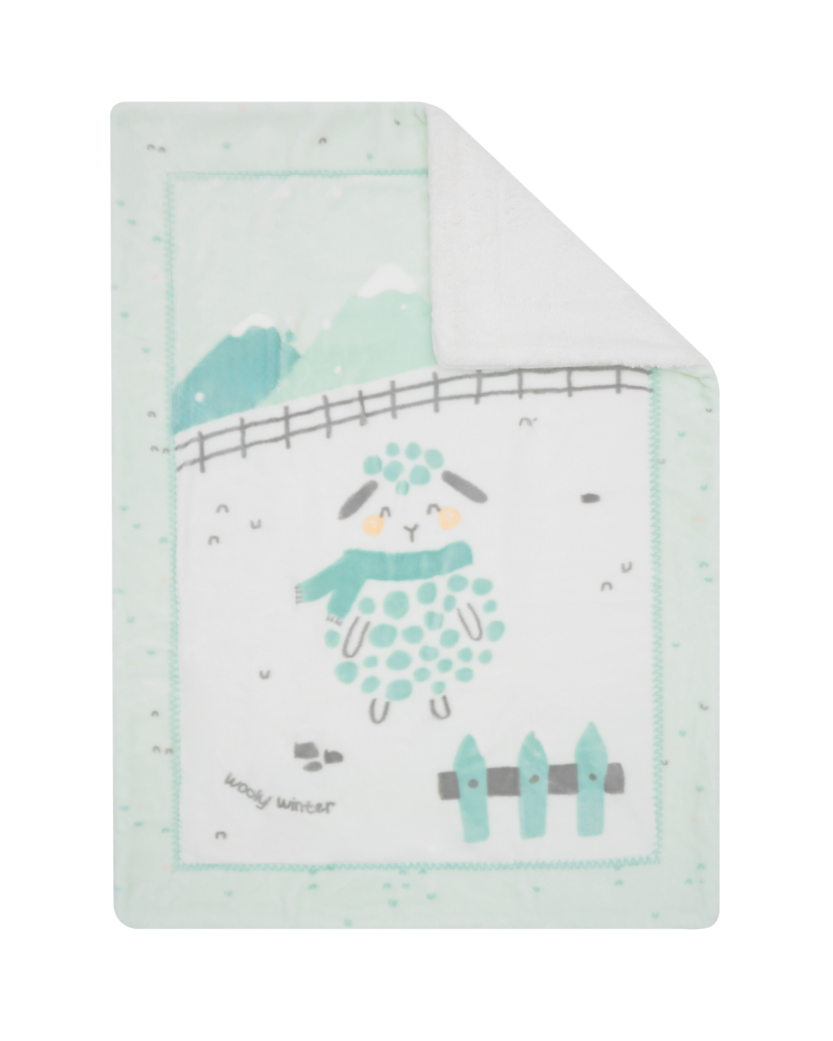 Бебешко зимно одеяло Winter Blanket Sleepy Sheep 80x110 см