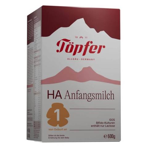 Адаптирано мляко Töpfer HA 1 Anfangsmilch 600 г