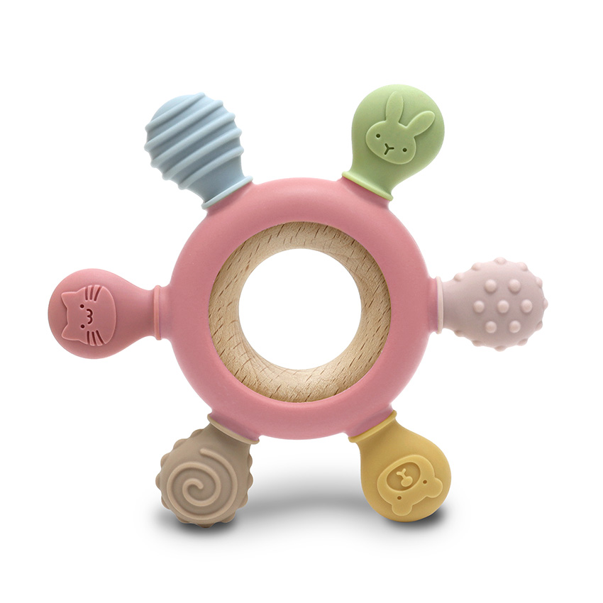 Чесалка за зъби Silicone and Beech Teether Rudder