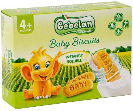 Бебешки бисквити Bebelan Weaning Baby Biscuits 4+