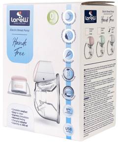 Електрическа помпа за кърма Lorelli Hands Free 240 мл.