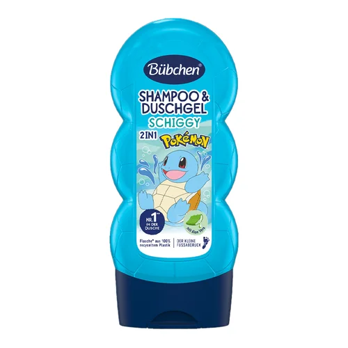 Шампоан и душ гел 2в1 Bübchen Pokemon Schiggy 230 мл