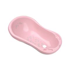 Бебешка вана с подложка против хлъзгане и оттичане Little Stars Pink