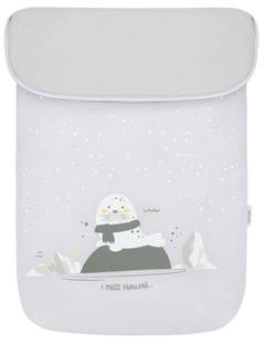 Зимно чувалче за количка KikkaBoo Polar, Seally Me, сиво
