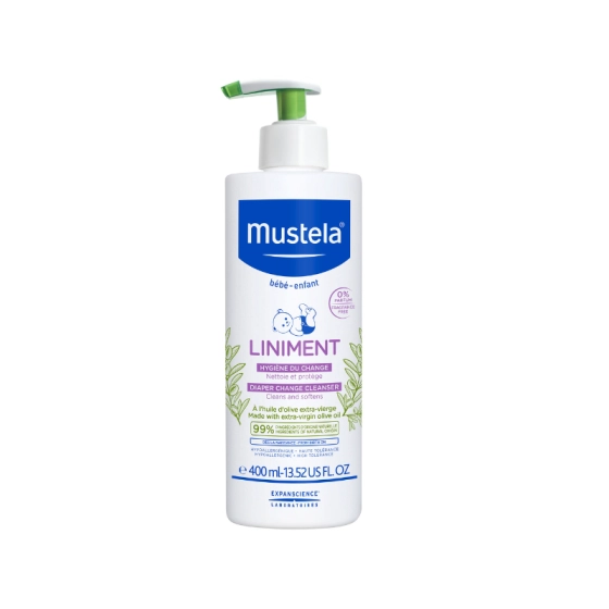 Линимент при смяна на пелени Mustela Liniment 400 мл