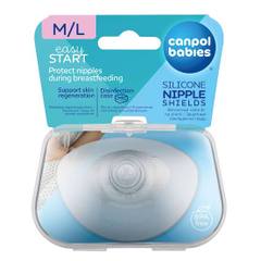 Протектори за зърна Canpol babies, Размер M/L, 2 бр