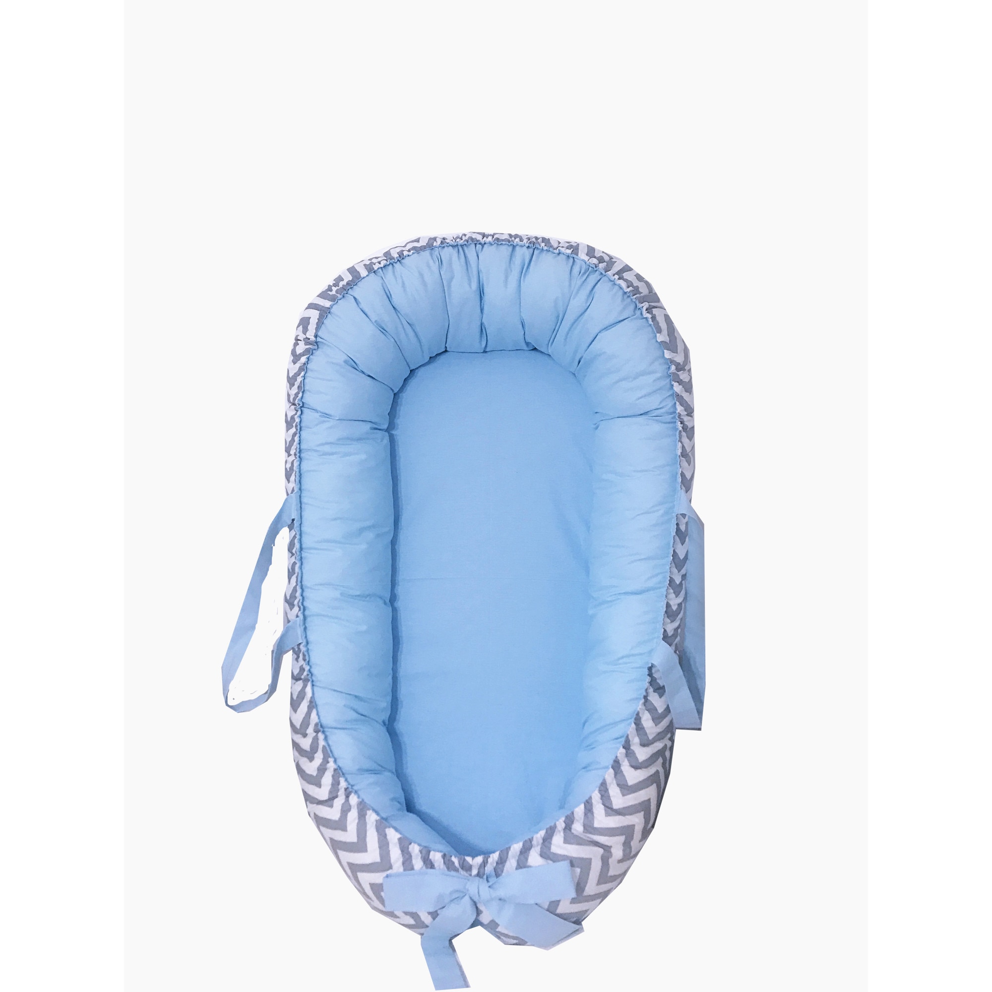 Бебешко гнездо Baby Nest 92x58 см LITTLE BEAR BLUE / мечо синьо