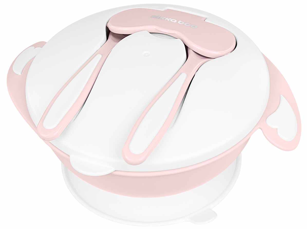 Бебешка купа baby bowl 4in1 pink