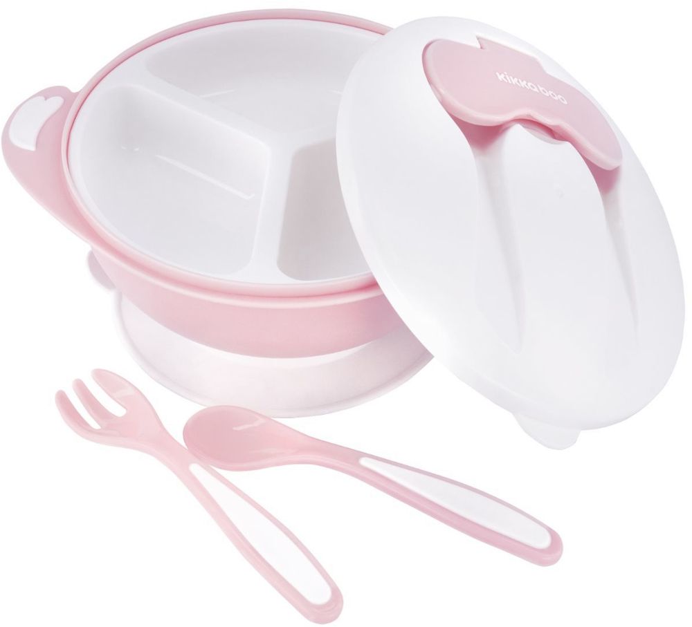 Бебешка купа baby bowl 4in1 pink