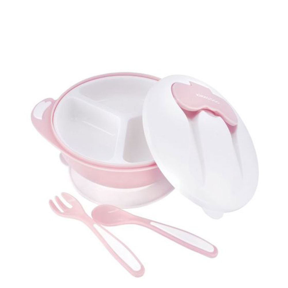 Бебешка купа baby bowl 4in1 pink