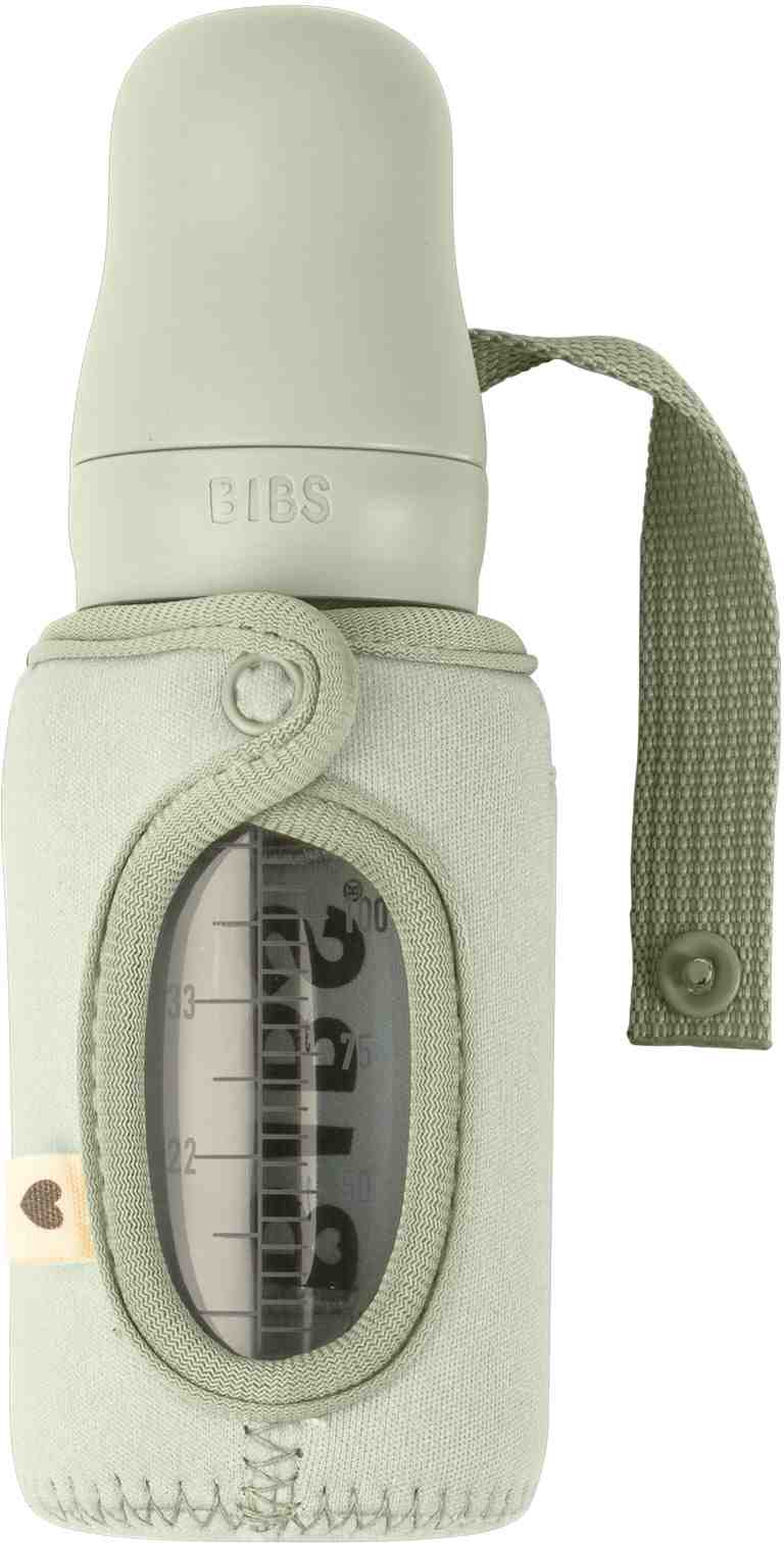 Неопренов калъф за шише BIBS Baby Bottle Sleeve Small Sage