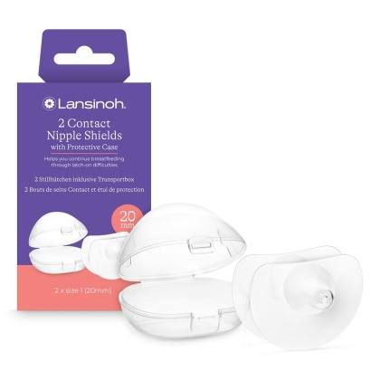 Силиконови протектори за зърна Contact Nipple Shields 20 мм Size 1 2 броя