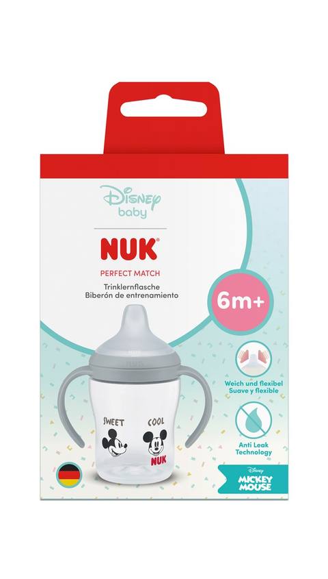 Бебешка чаша за обучение NUK Perfect Match Disney Mickey Mouse 6m+