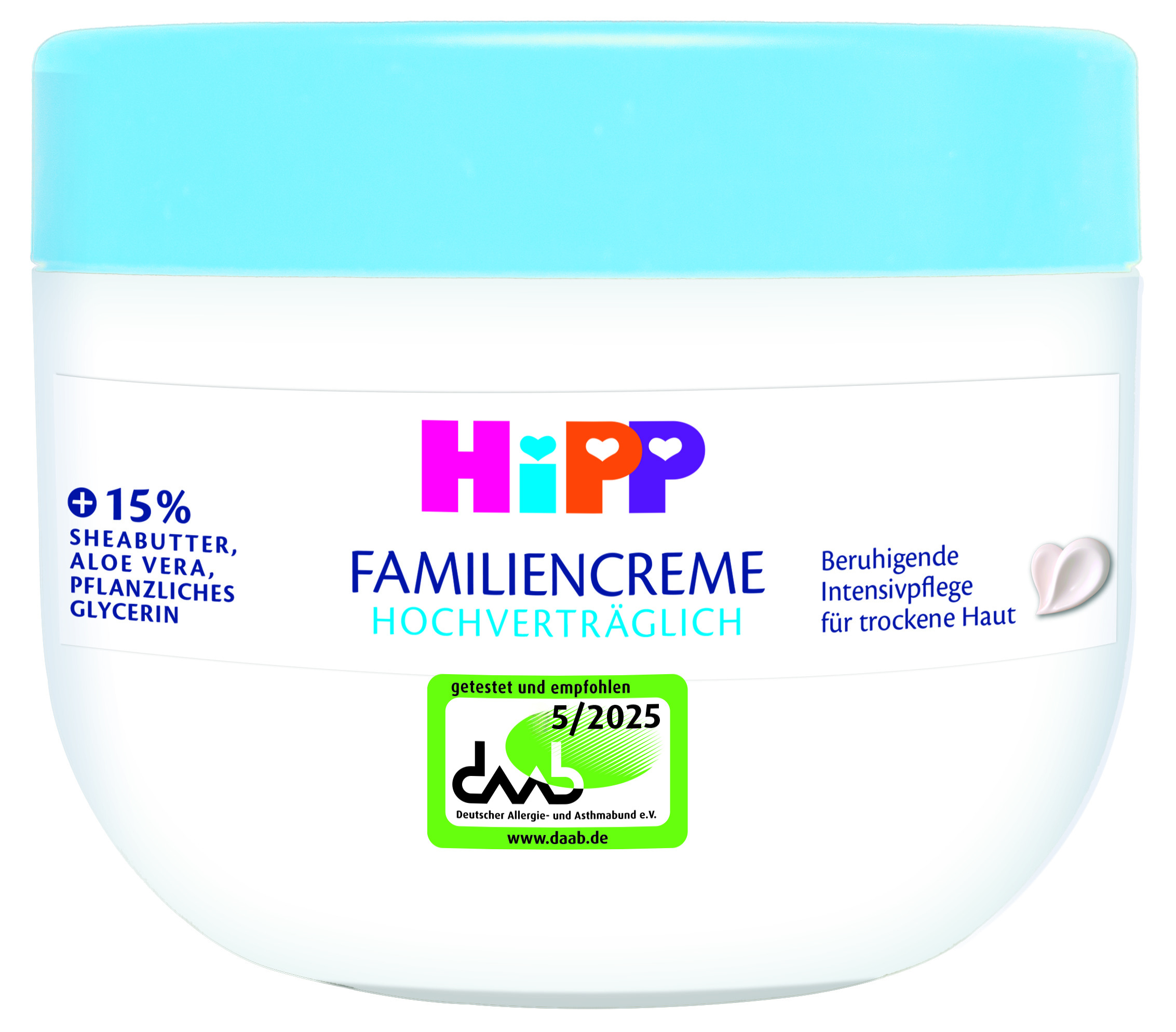 Бебешки крем HiPP Familiencreme Hochverträglich 300 мл.