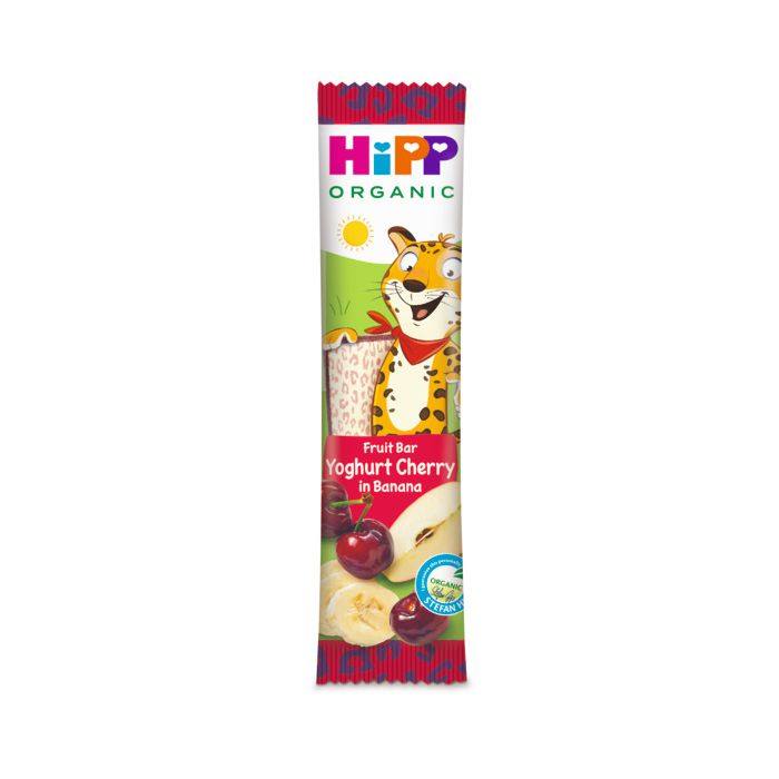Био плодово десертче HiPP Fruit Bar Yogurt Cherry 23 г