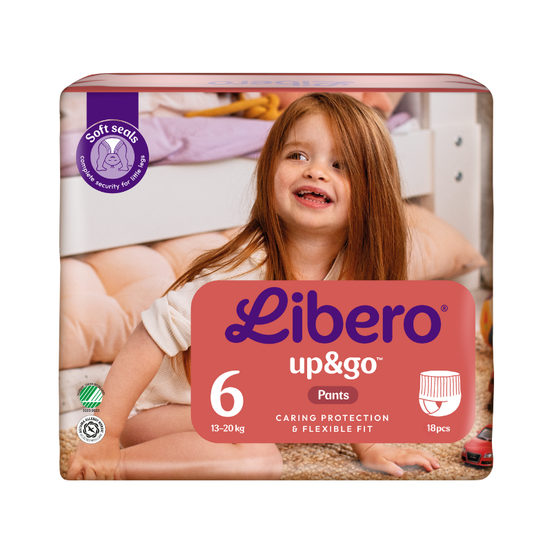 Пелени гащи Libero up&go No.6 13-20 кг 18 бр.