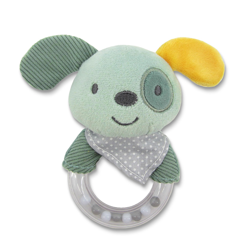 Дрънкалка кръг куче GREEN 10191360009